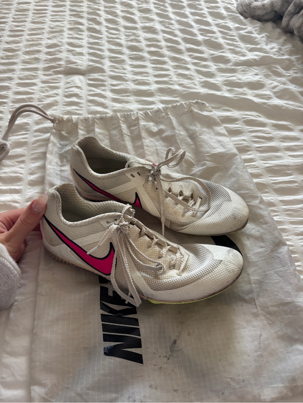 Nike track spikes